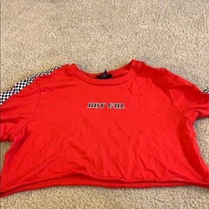 Girls crop top